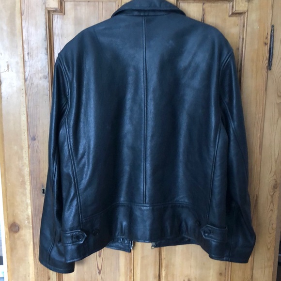 Vintage brown leather J Crew men’s L - Picture 3 of 4